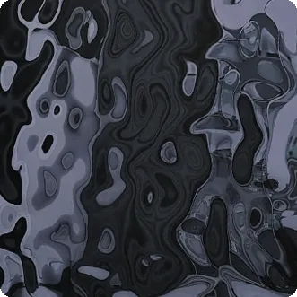 Нержавеющая сталь Water waves цвет чёрный