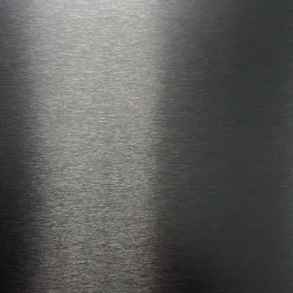 Шлифованная нержавеющая сталь цвет черный