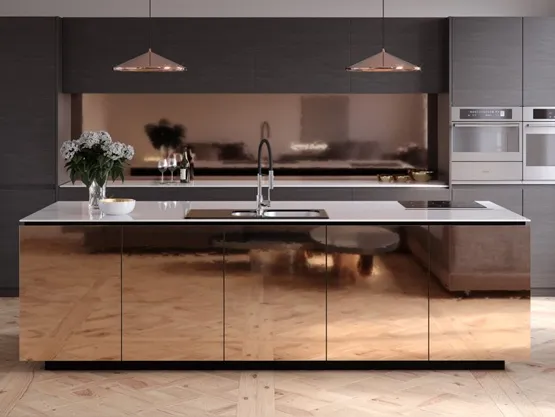 Фасады из нержавейки