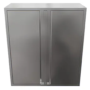 Навесной кухонный модуль из нержавеющей стали высокий на заказ Навесной кухонный модуль из нержавеющей стали высокий