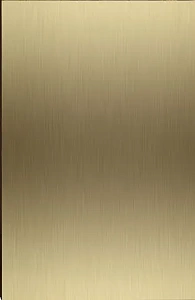 Мебельный фасад из шлифованной нержавеющей стали шампань на заказ Мебельный фасад из шлифованной нержавеющей стали шампань