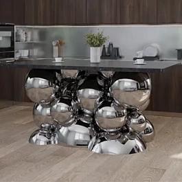 Кухонный остров из нержавеющей стали "Borneo"