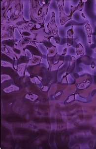 Мебельный фасад из нержавеющей стали "Водная рябь" фиолетовый на заказ Мебельный фасад из нержавеющей стали "Водная рябь" фиолетовый