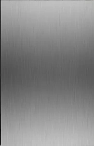 Мебельный фасад из шлифованной нержавеющей стали серебро на заказ Мебельный фасад из шлифованной нержавеющей стали серебро