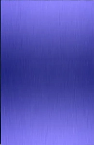 Мебельный фасад из шлифованной нержавеющей стали синий на заказ Мебельный фасад из шлифованной нержавеющей стали синий